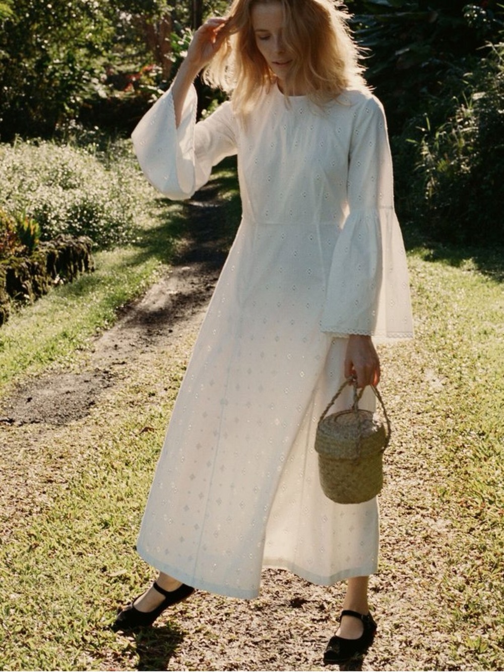 Dôen Noisette Dress Salt White XS